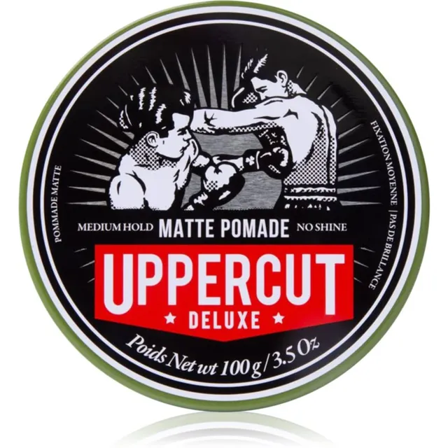 Uppercut Deluxe Matt Pomade Soengupasta juustele meestele 100 g