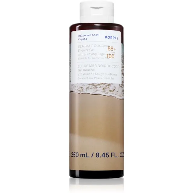 Korres Sea Salt Coconut Dušigeel kookosega 250 ml