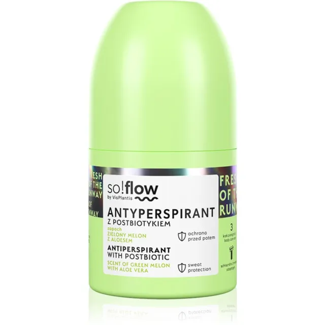so!flow Antiperspirant With Postbiotic Rulldeodorant-antiperspirant 50 ml