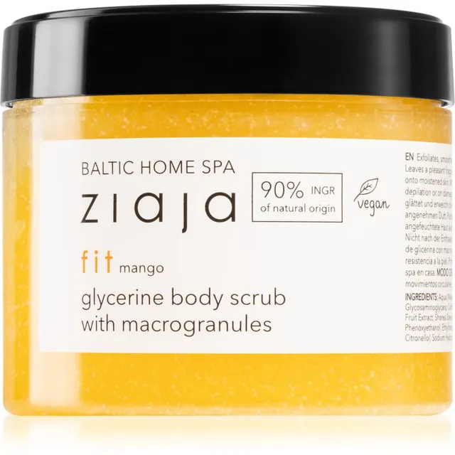 Ziaja Baltic Home Spa Fit Mango Jämedateraline koorija glütseriiniga 300 ml