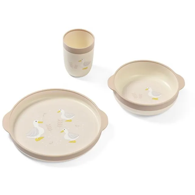 BabyOno Be Active Feeding Set Farmer söögiriistade komplekt 12m+ 3 tk