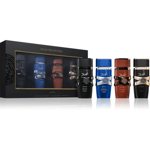 Lattafa Asad Collection Kinkekomplekt meestele 4x25 ml