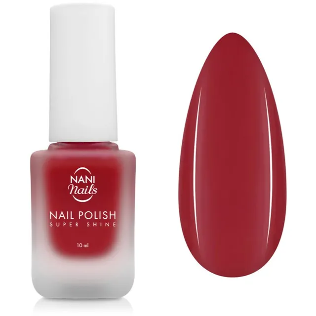 NaniNails NANI Super Shine Kauapüsiv küünelakk varjund Redcurrant 10 ml