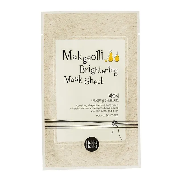 HOLIKA HOLIKA Makgeolli Brightening Sheet Mask 20ml
