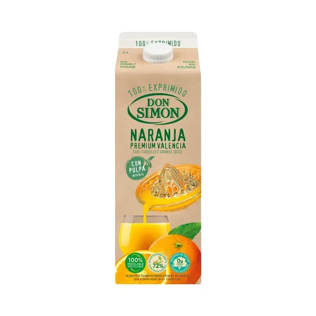 Apelsinimahl viljalihaga 100%, DON SIMON, 2 L