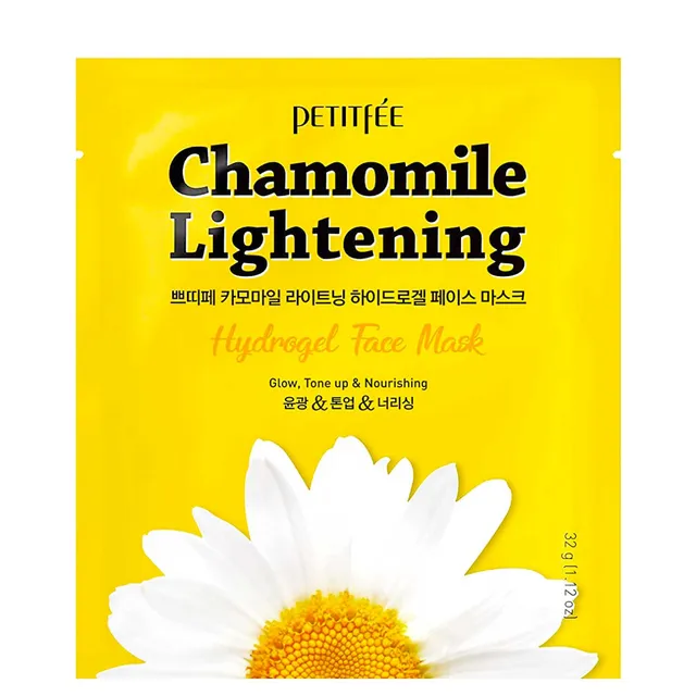 PETITFEE Chamomile Lightening Hydrogel Face Mask 32g