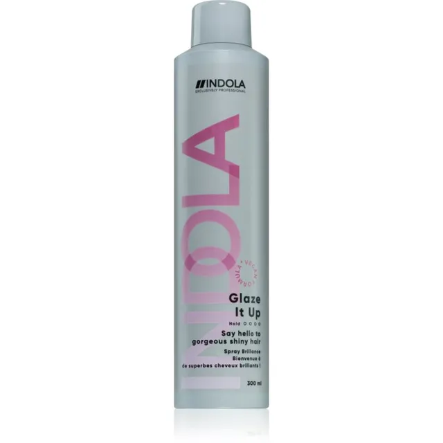 Indola Glaze It Up Juukselakk briljantse sära andmiseks 300 ml