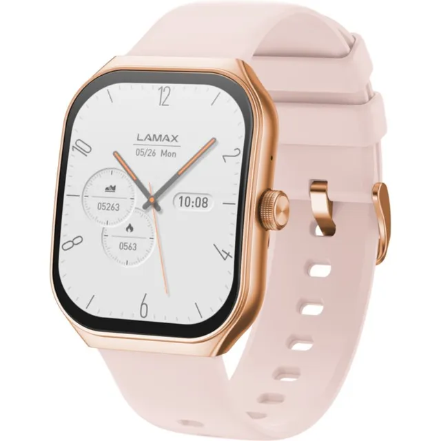 LAMAX Electronics Flow AMOLED Rose Gold nutikell 1 tk