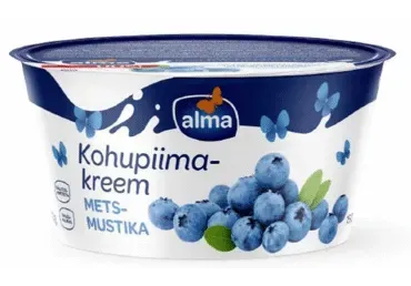 Kohupiimakreem metsmustika, ALMA, 150 g