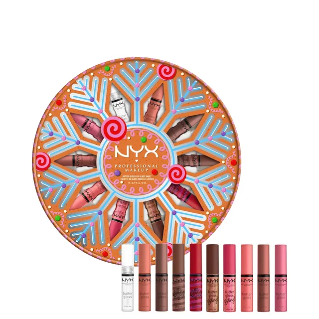 NYX Holiday Sneak Peak Butter Gloss komplekt