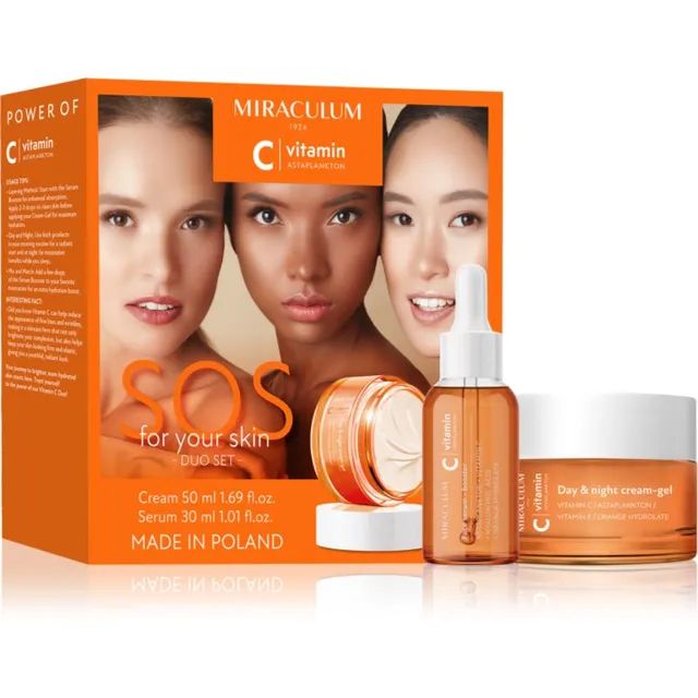 Miraculum SOS For your skin Astaplankton Set Kinkekomplekt näole 2 tk