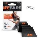 KT Tape kinesioloogiline teip rullis puuvill 5m must N1