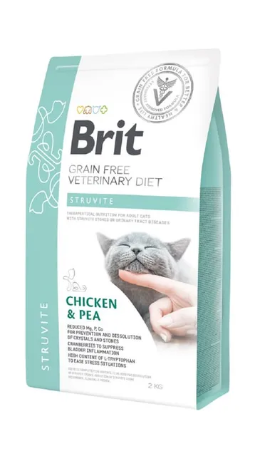 Brit GF Struvite erisööt kassile, 2 kg