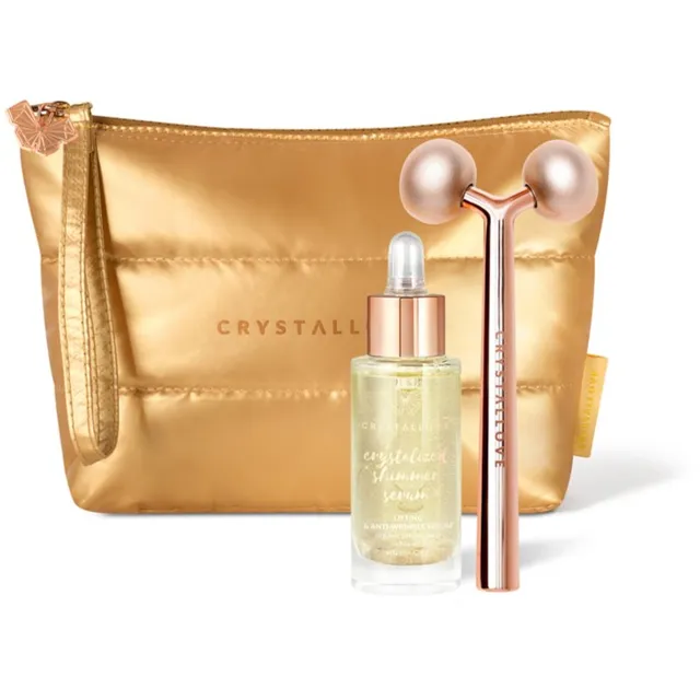 Crystallove Set Gold komplekt näole
