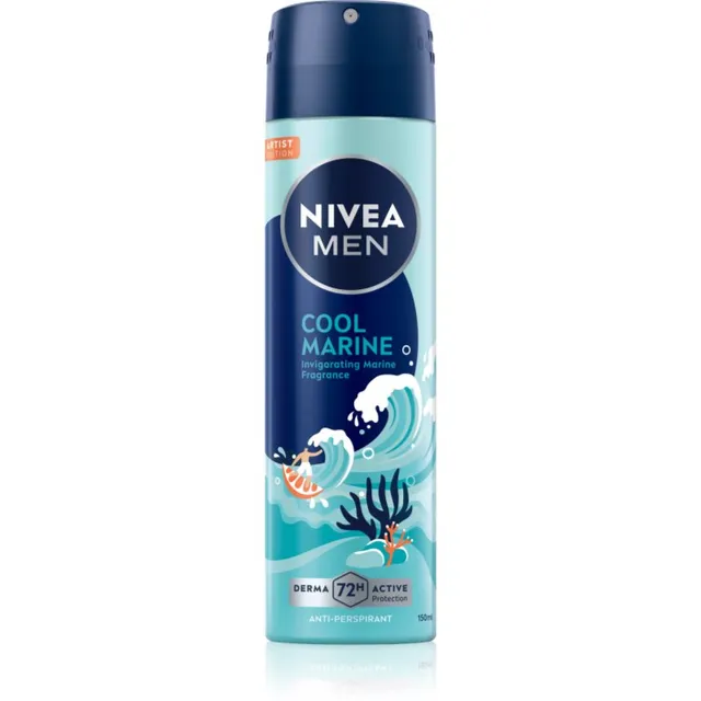 NIVEA MEN Cool Marine Pihustatav antiprespirant 150 ml