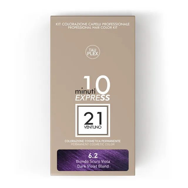 21 Ventuno Hair Color (120mL) 6.2 Dark Violet Blond