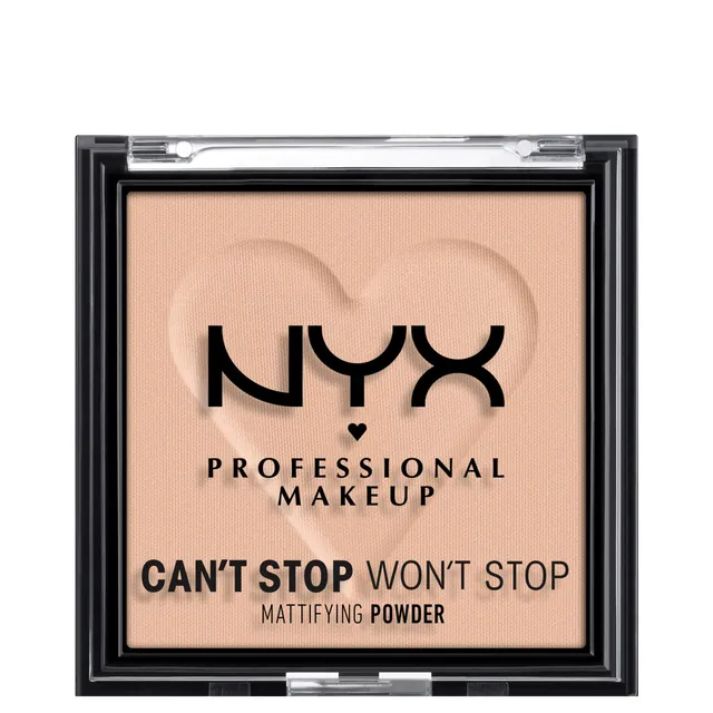 NYX Can't Stop Won't Stop Mattifying Powder No.4 Medium 6g