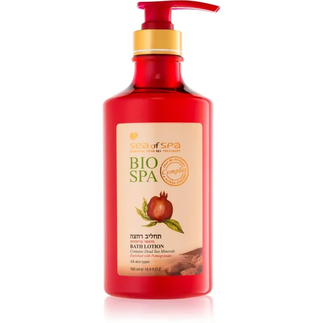 Sea of Spa Bio Spa Pomegranate Duši- ja vannikreem surnumere mineraalidega lõhn Pomegranate 780 ml