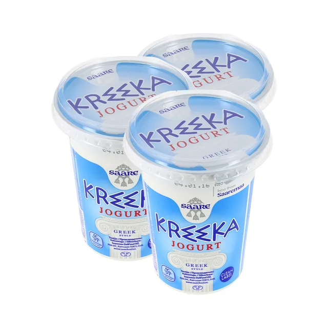 HULGI Kreeka jogurt 10% 3tk, SAARE, 3 x 380 g