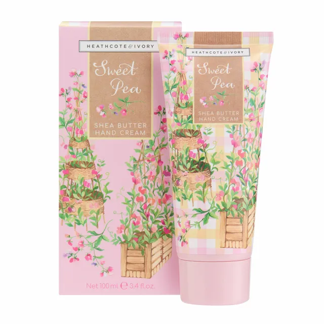 Heathcote & Ivory Sweet Pea kätekreem karbis