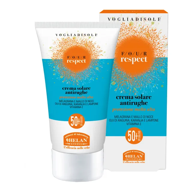 Päevituskreem näole, kaelale  ja dekolteele SPF50 50ml