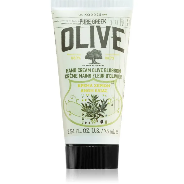 Korres Pure Greek Olive & Olive Blossom Toitev kätekreem 75 ml