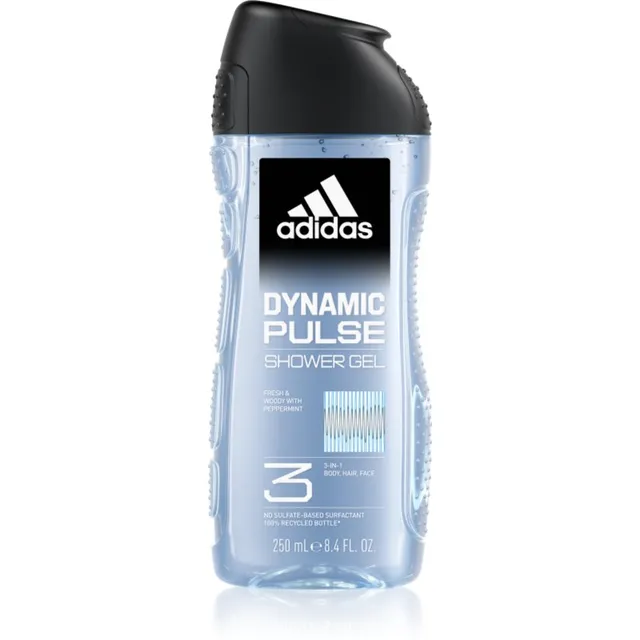 Adidas Dynamic Pulse Dušigeel kehale ja juustele meestele 250 ml
