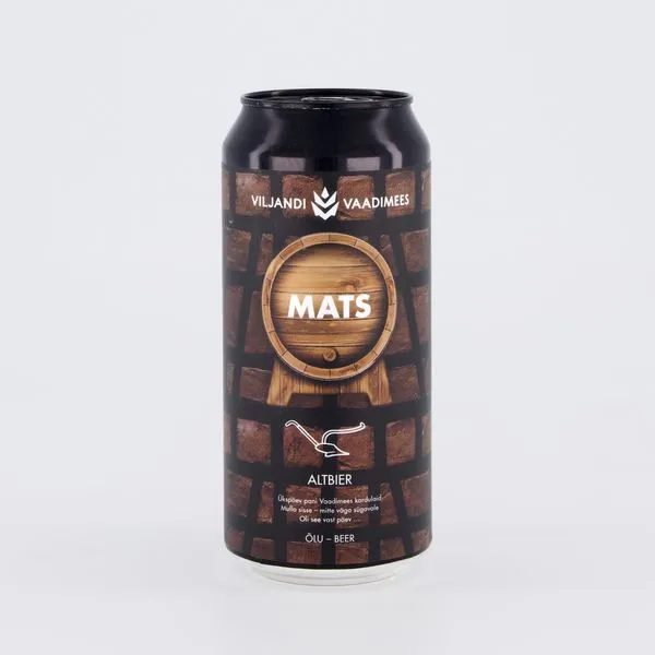 Mats tume õlu 440ml Eesti alk.4.5% vol