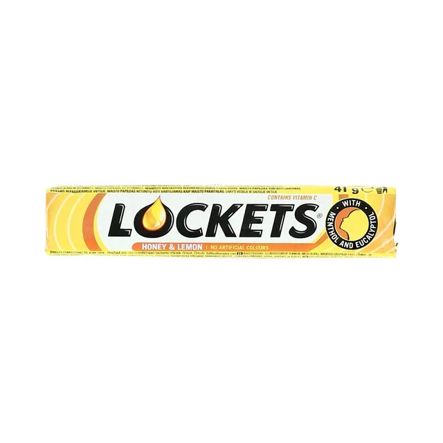 Pastillid mesi/sidrun, LOCKETS, 41 g