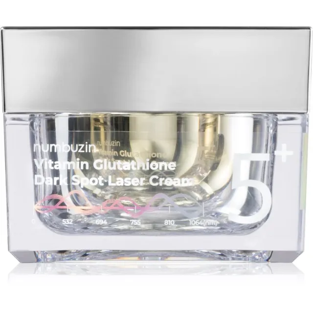 Numbuzin No. 5 Vitamin Glutathione Dark Spot Laser Cream Kirgastav kreem pigmendilaikude vähendamiseks 50 ml