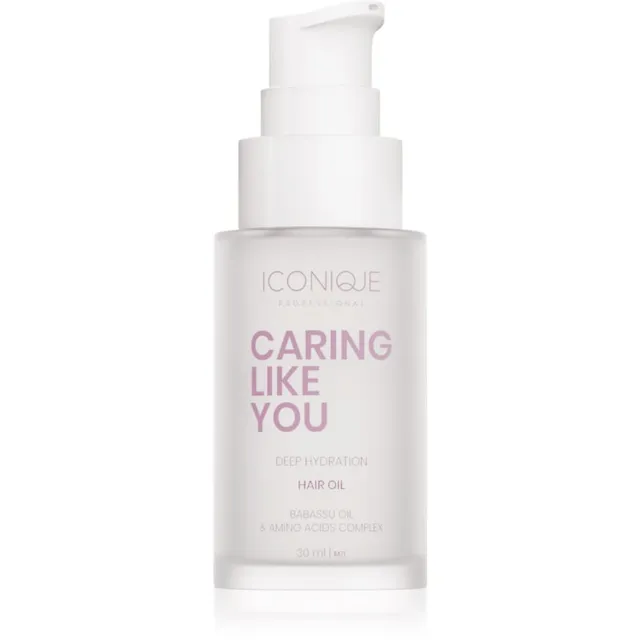 ICONIQUE Professional CARING LIKE YOU Deep Hydration Niisutav õli kuivadeleja kahjustatud juustele 30 ml