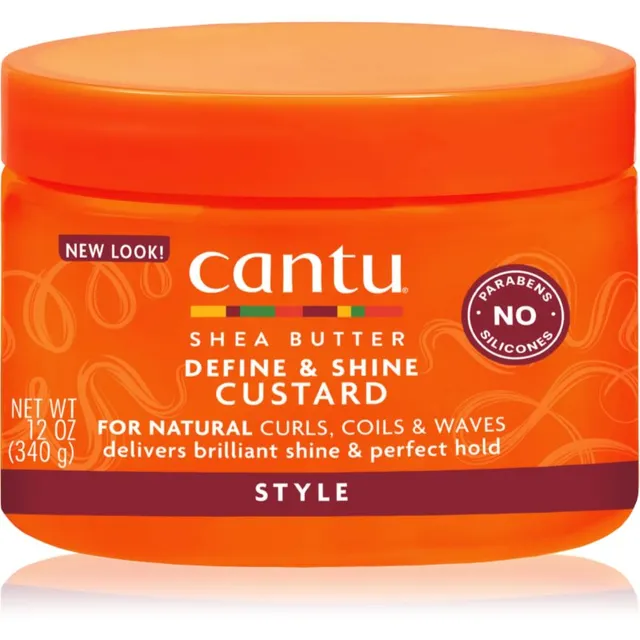 CANTU Shea Butter Custard Soengugeel kuju ja vormi andmiseks 354 ml