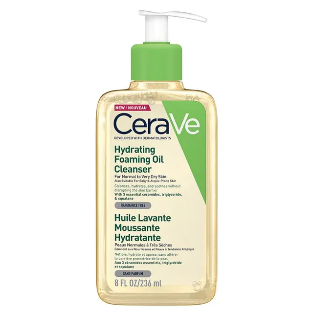 CERAVE Hydrating Foaming Oil Cleanser 236ml