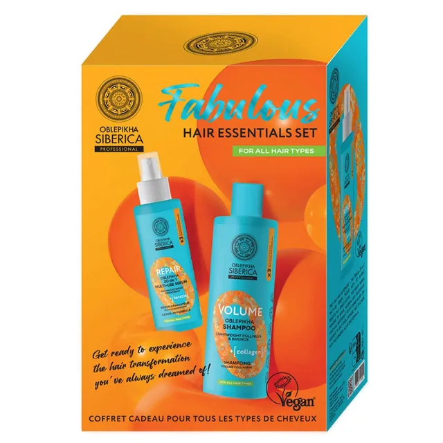 NATURA SIBERICA Oblepikha Fabulous Hair Essentials komplekt