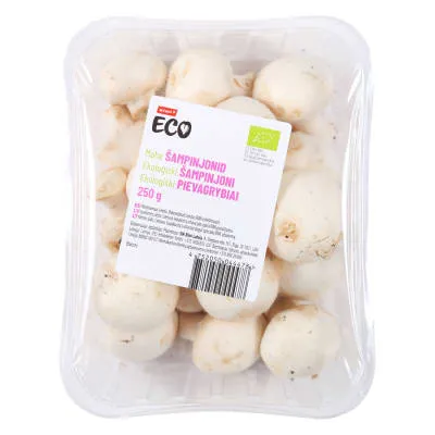 Šampinjonid mahe RIMI Eco 250g