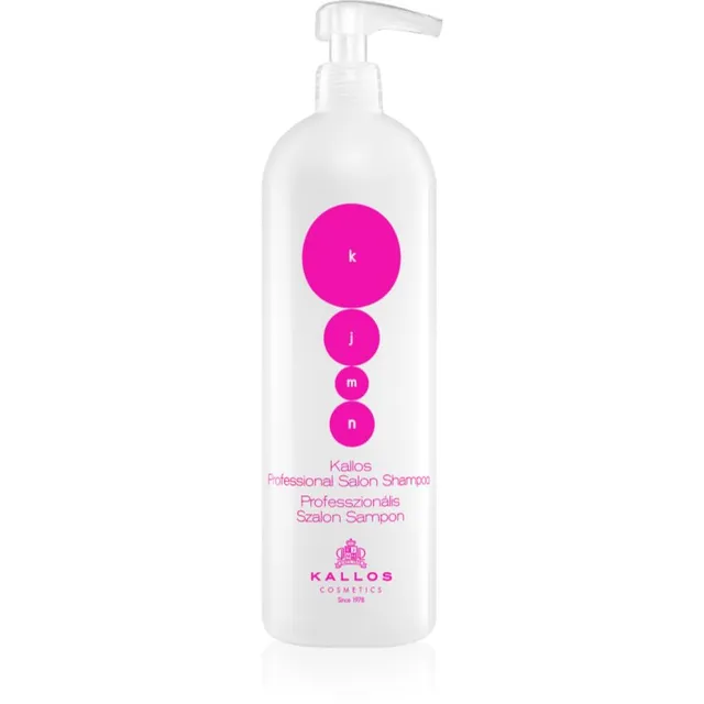 Kallos KJMN Professional Nourishing Shampoo Toitev šampoon kuivadeleja kahjustatud juustele 1000 ml