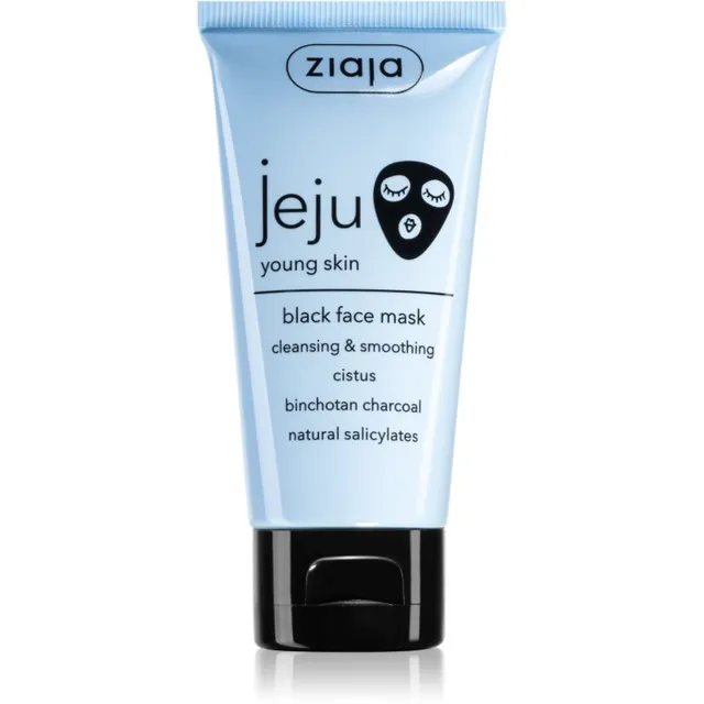 Ziaja Jeju Young Skin Must puhastusmask noorele nahale 50 ml
