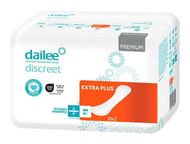 DAILEE DISCREET PREMIUM SIDE EXTRA PLUS 650ML N10