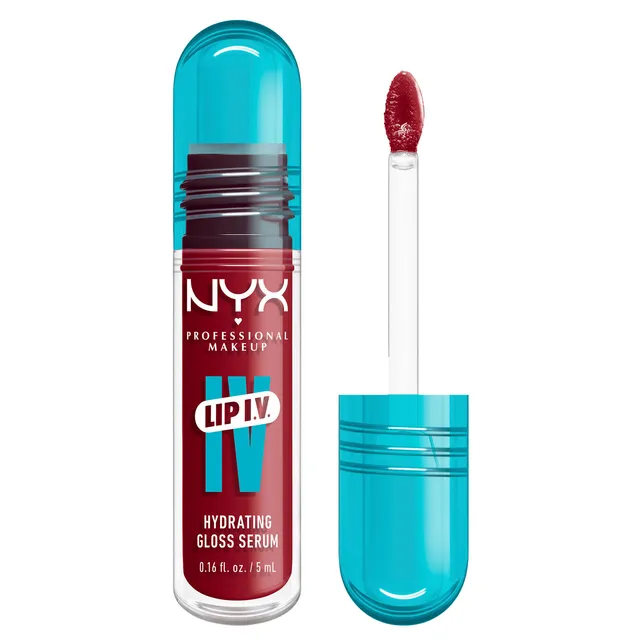 NYX I.V. Hydrating Lip Gloss Serum No.22 Cherry Drenched 5ml