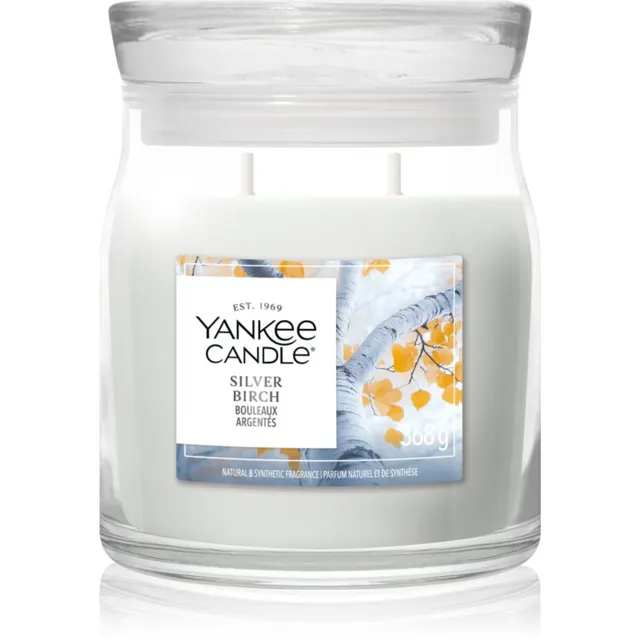 Yankee Candle Silver Birch lõhnaküünal 368 g