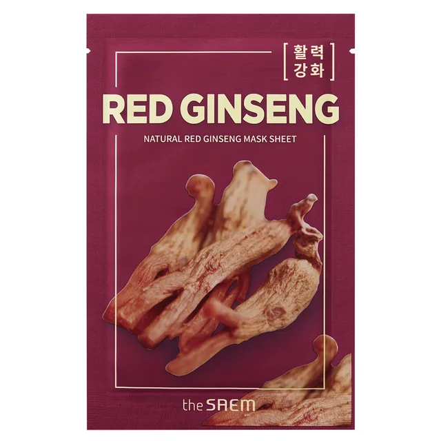 THE SAEM Natural Red Ginseng Sheet Mask 21ml