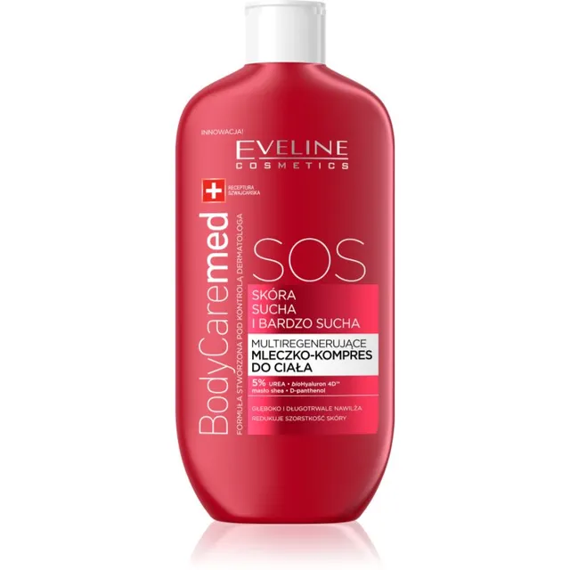 Eveline Cosmetics Extra Soft SOS Taastav kehapiim väga kuivale nahale 350 ml