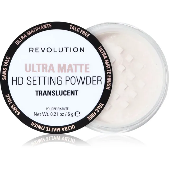 Revolution Ultra Velvet Loose Setting Powder Matistav läbipaistev puuder 6 g