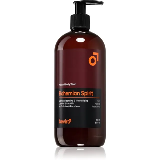 Beviro Natural Body Wash Bohemian Spirit Dušigeel meestele 250 ml