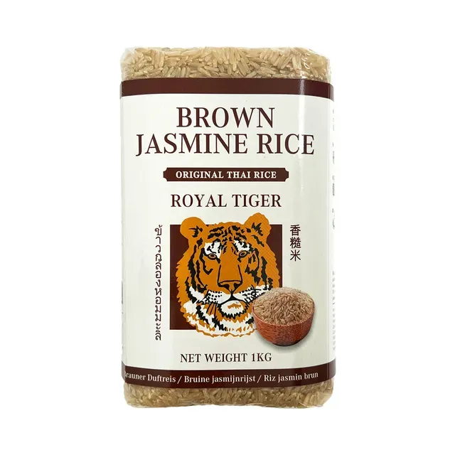 Pruun Tai jasmiiniriis, ROYAL TIGER, 1kg