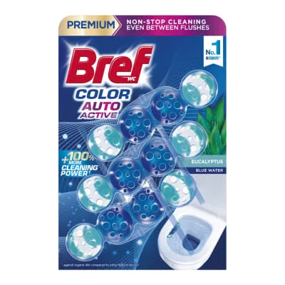 WC vär. Bref Color Auto Active Euc. 3x50g