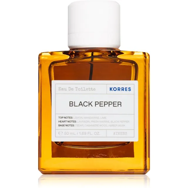 Korres Black Pepper tualettvesi meestele 50 ml