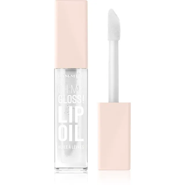 Rimmel Oh My Gloss! Lip Oil Huuleõli niisutava toimega varjund 000 Clear Cloud 4,5 ml