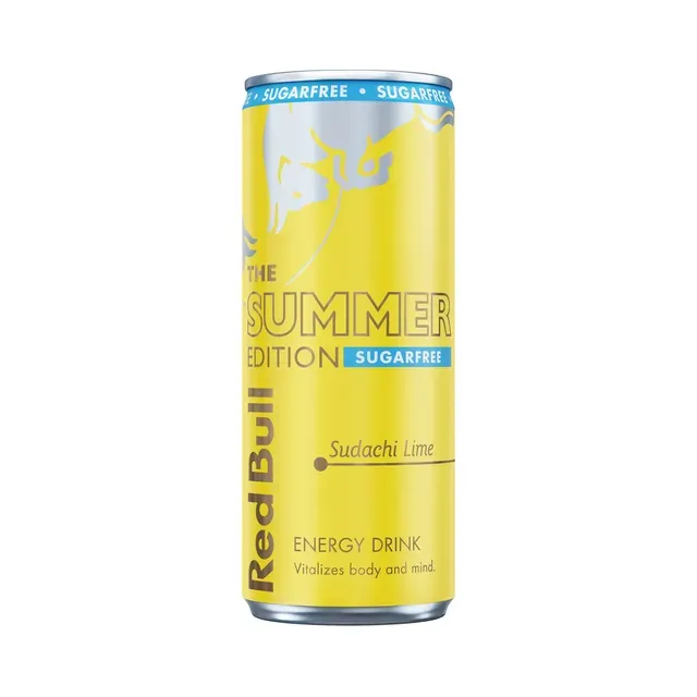Energiajook Summer Edition Suhkruvaba, RED BULL, 250 ml
