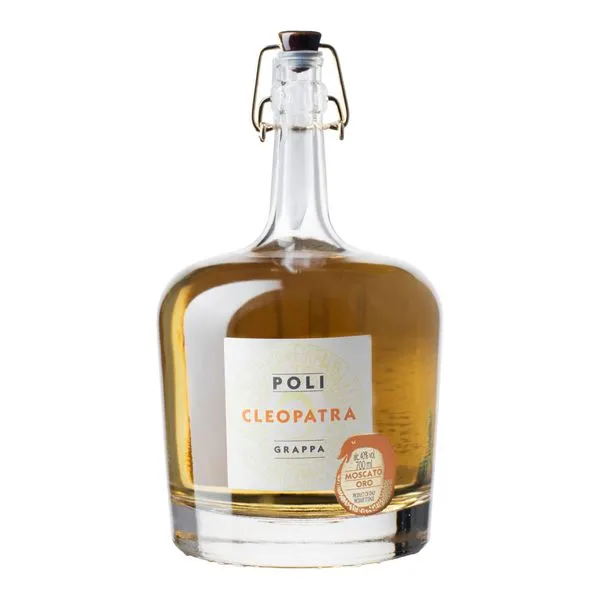 Poli Cleopatra Grappa Moscato Oro 70cl Itaalia